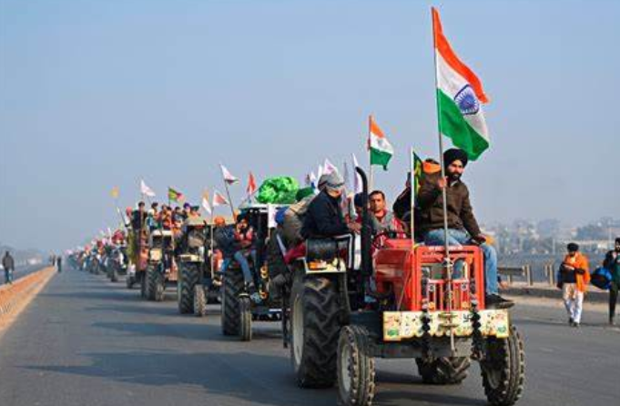 Delhi Chalo farmer protest